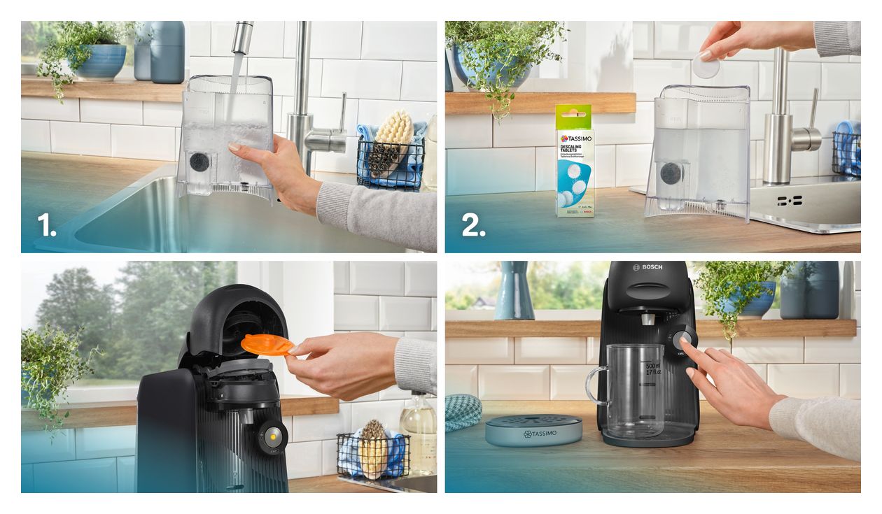 TAS1620 Tassimo Finesse Classic Kaffeekapsel Maschine  (Schwarz) 