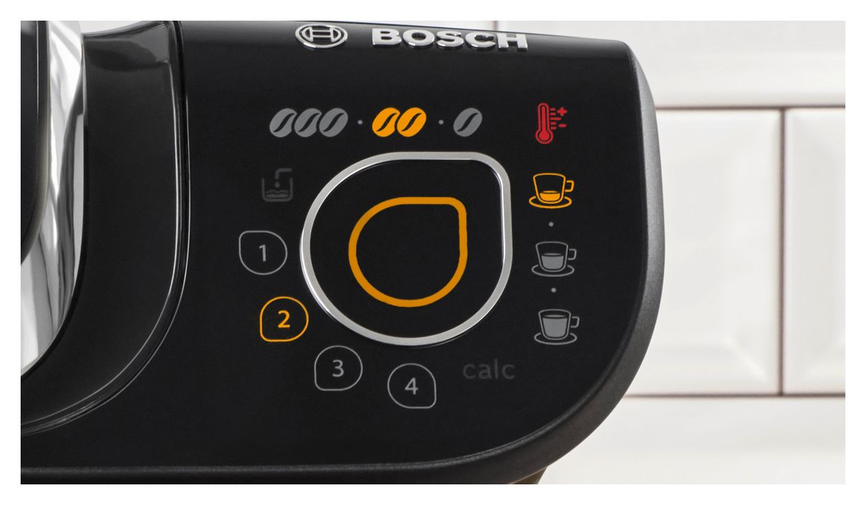 TAS6502 Tassimo My Way 2 Kaffeekapsel Maschine  (Schwarz, Chrom) 