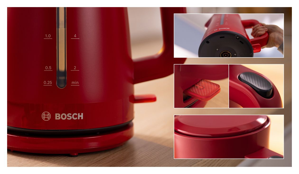TWK3M124 MyMoment 1,7 l Wasserkocher 2400 W  (Rot) 