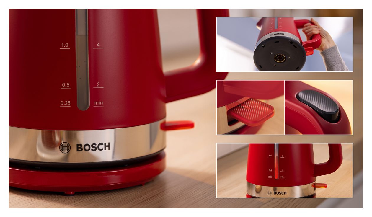 TWK4M224 MyMoment 1,7 l Wasserkocher 2400 W  (Rot) 