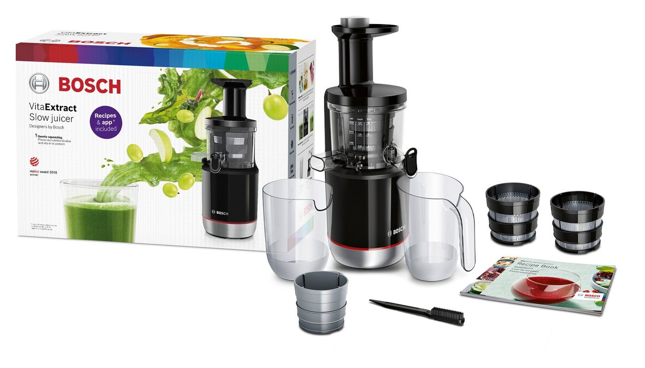 VitaExtract MESM731M Entsafter 150 W  (Schwarz) 