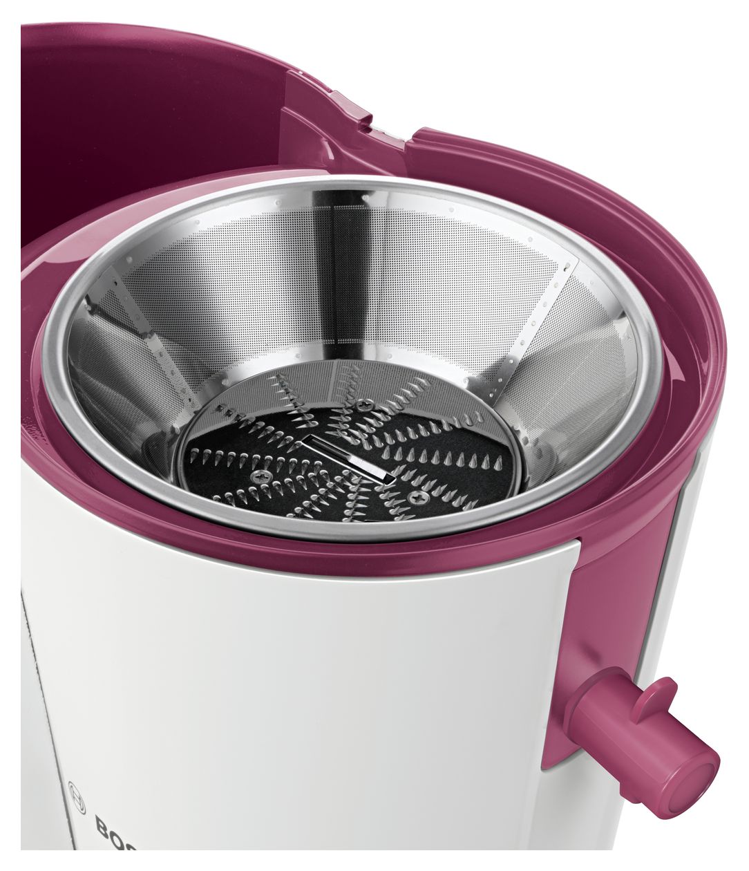 VitaJuice 2 MES25C0 Entsafter 700 W (Kirsche (Frucht), Transparent, Weiß) 