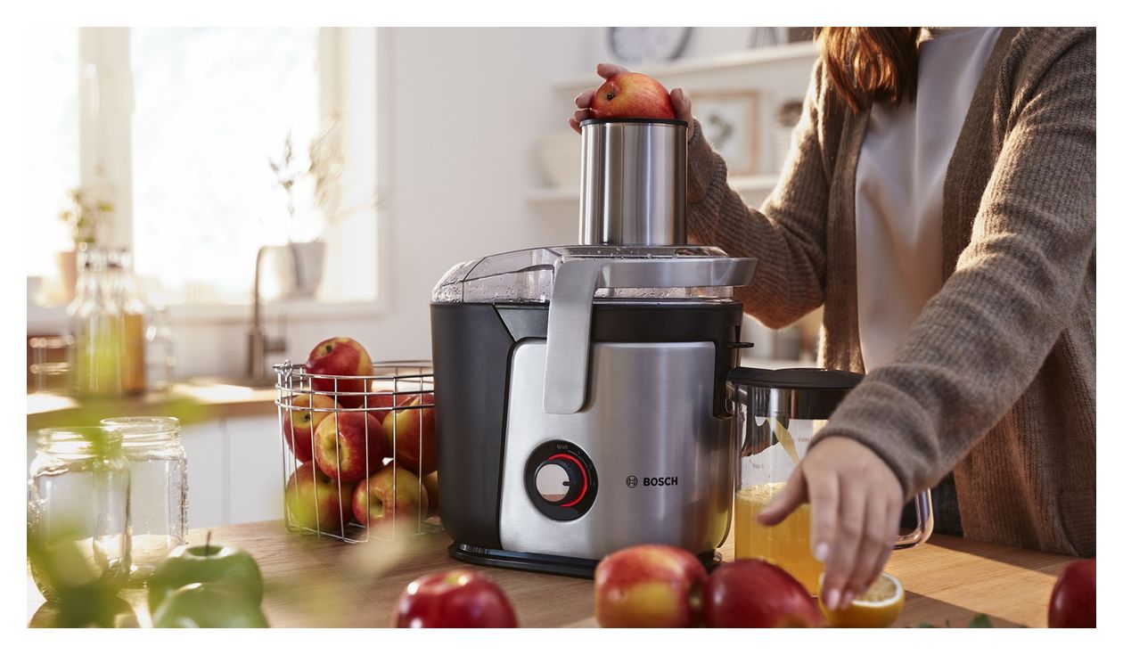 VitaJuice 4 MES4010 Entsafter 1200 W  (Schwarz, Silber) 
