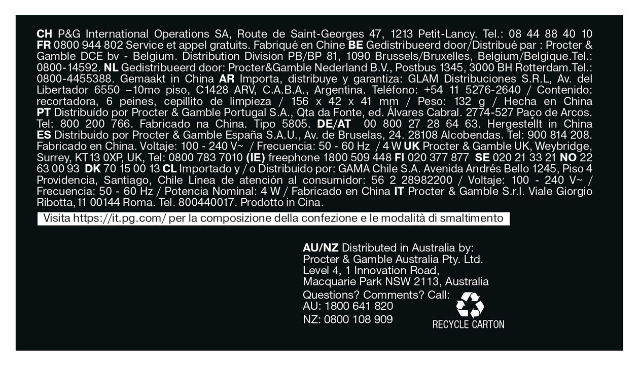 AIO5520 Series 5 Haarschneider Batterie 