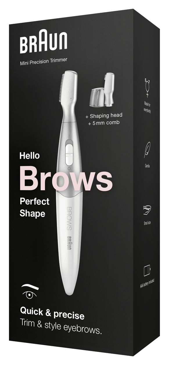 FG1106 Hello Brows Perfect Shape Trocken Rasierer 