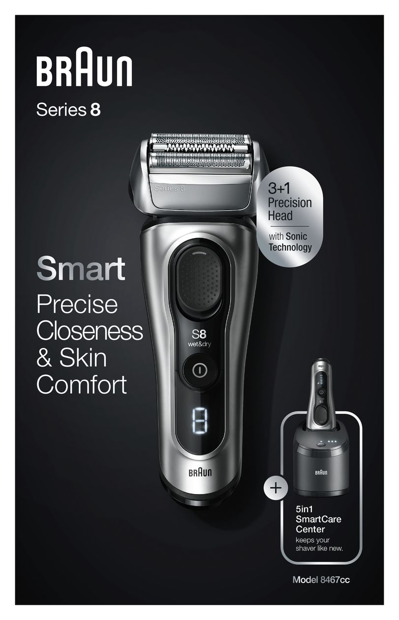 Series 8 8467cc Nass&Trocken Rasierer Lithium-Ion (Li-Ion) 