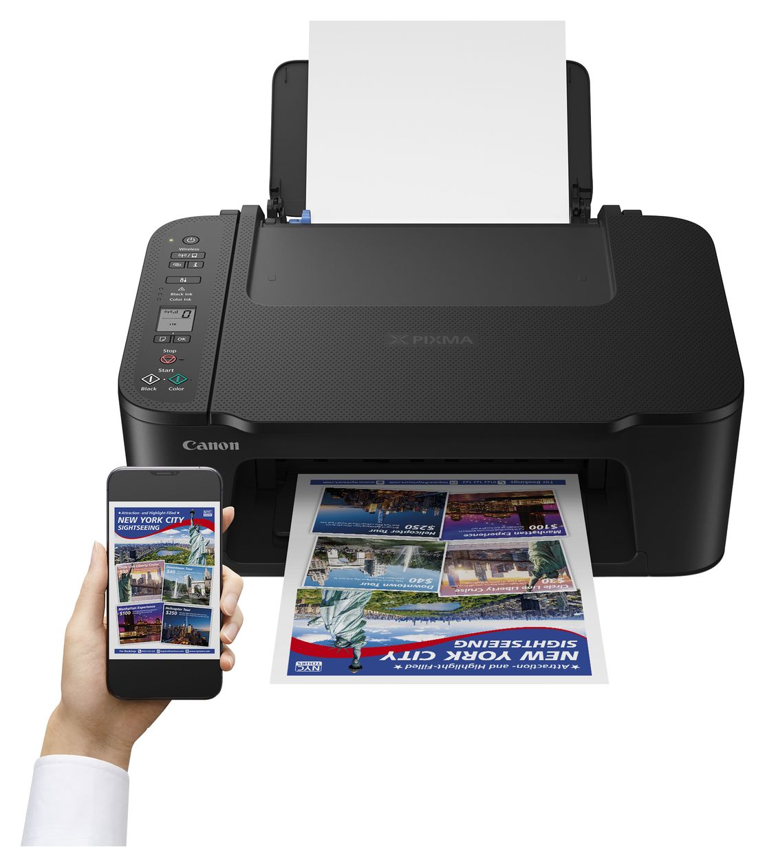 Pixma TS3750i All in One A4 Tintenstrahl Drucker 4800 x 1200 DPI 