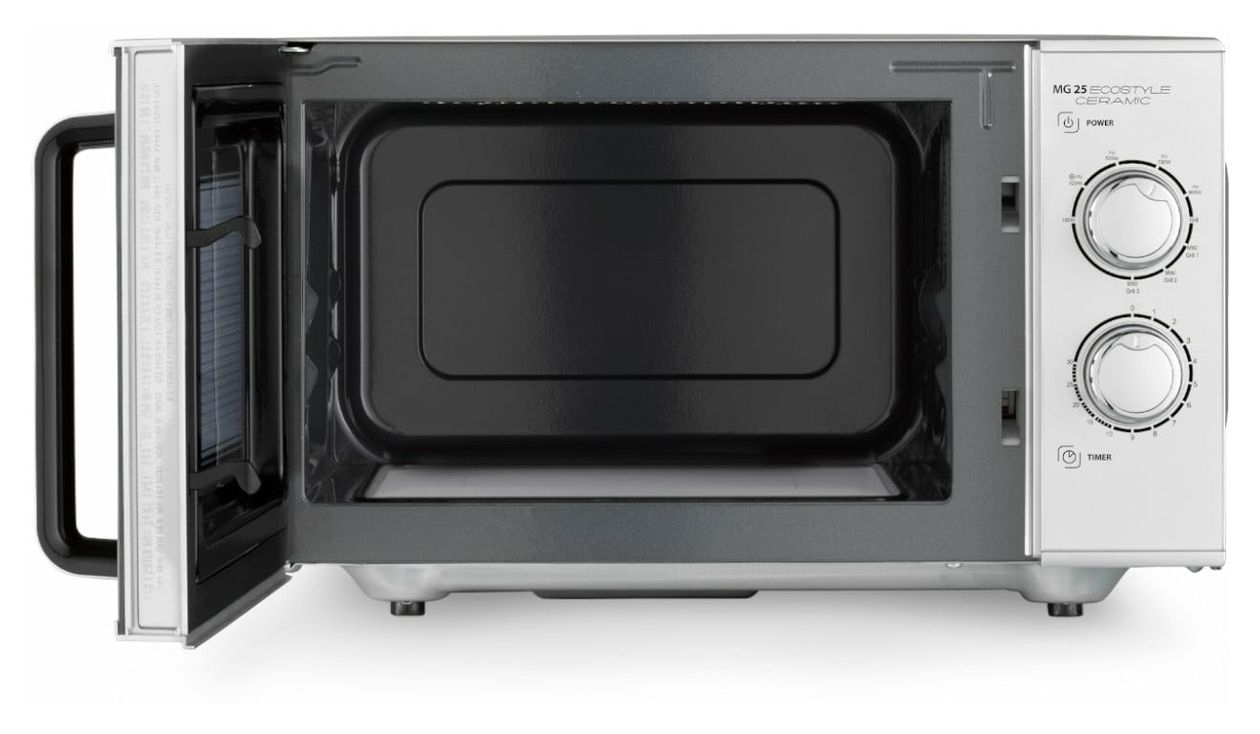 MG25 Ecostyle Standgeräte Solo 900 W Größe: mittel 5 Stufen Grill  (Silber) 