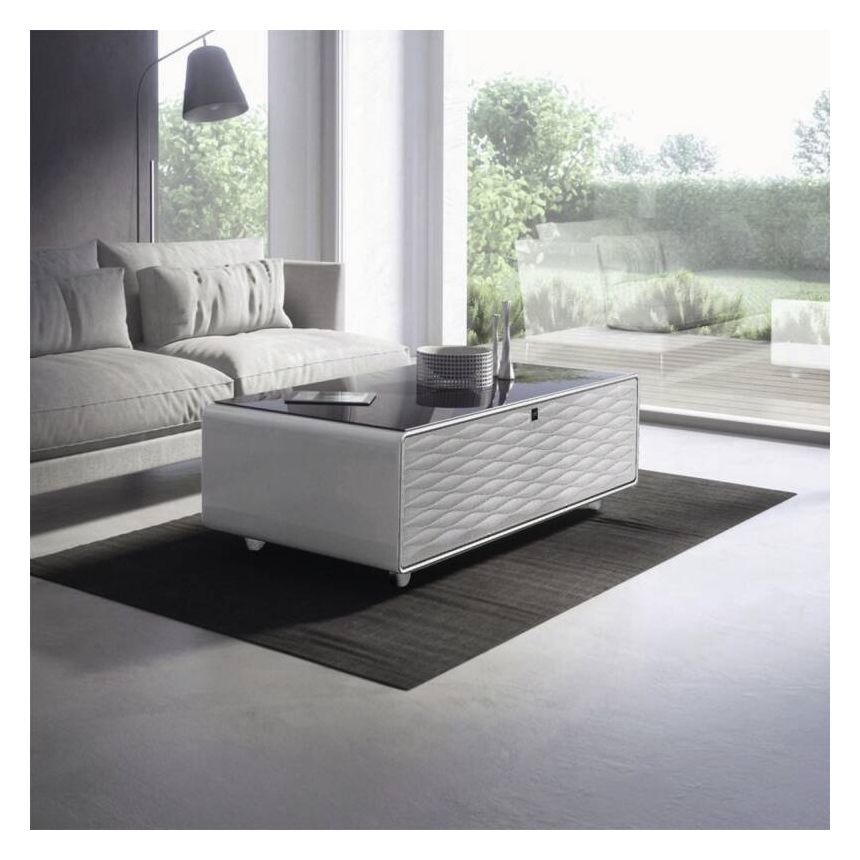 Sound & Cool 135 l Tischkühlschrank EEK: F 91 kWh Jahr  (Weiß) 