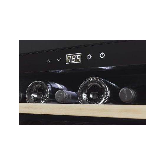 WineSafe 18 EB Inox Weinkühler Integriert EEK: G 1 Zonen 18 Flasche(n) 