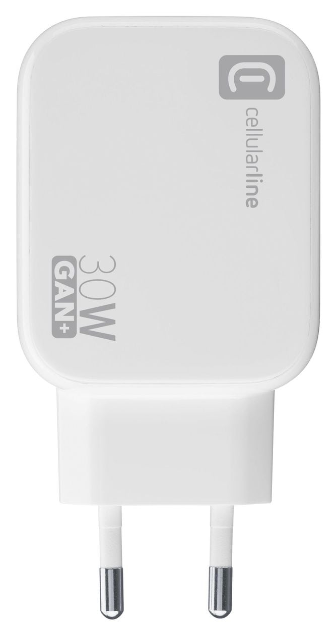 30-W-GAN+-LADEGERÄT MIT AUSZIEHBAREM KABEL UND USB-C-ANSCHLUSS 