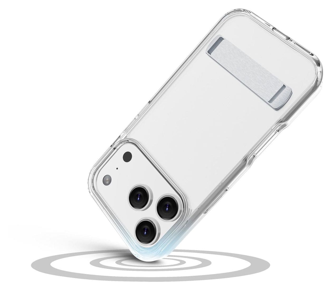 Clear Stand Cover für Apple iPhone 17 Pro  (Transparent) 