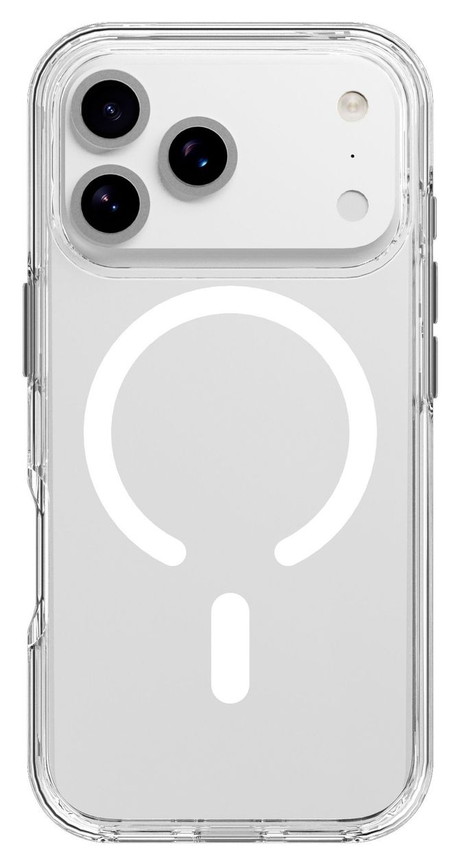 Gloss Mag Cover für Apple iPhone 17 Pro  (Transparent) 