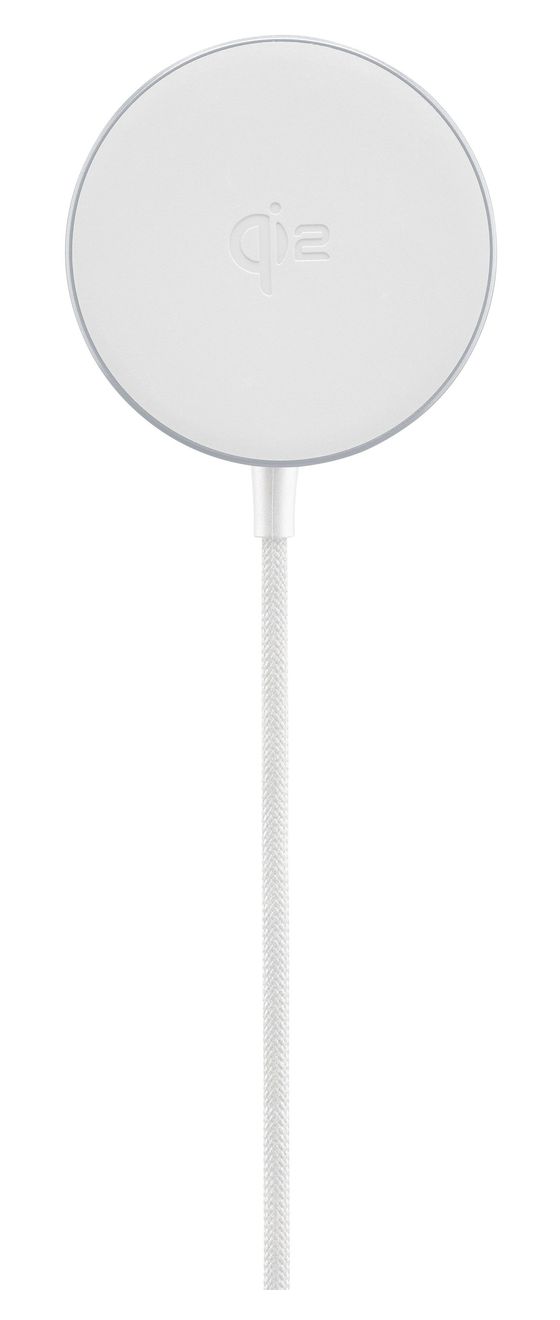 Mag Qi2 Wireless Charging Pad Kabelloses Ladepad mit Qi2-Zertifizierung und kompatibel mit dem MagSafe-Ökosystem 