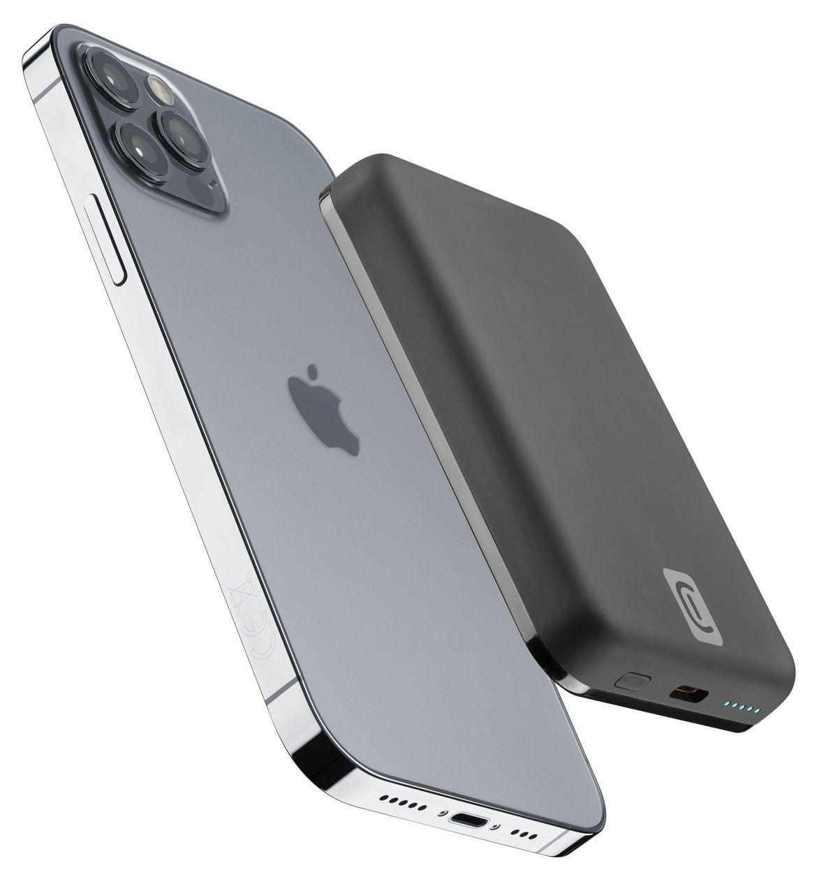 Magsafe 5000 mAh Powerbank USB Typ-C Kabelloses Laden  (Schwarz) 