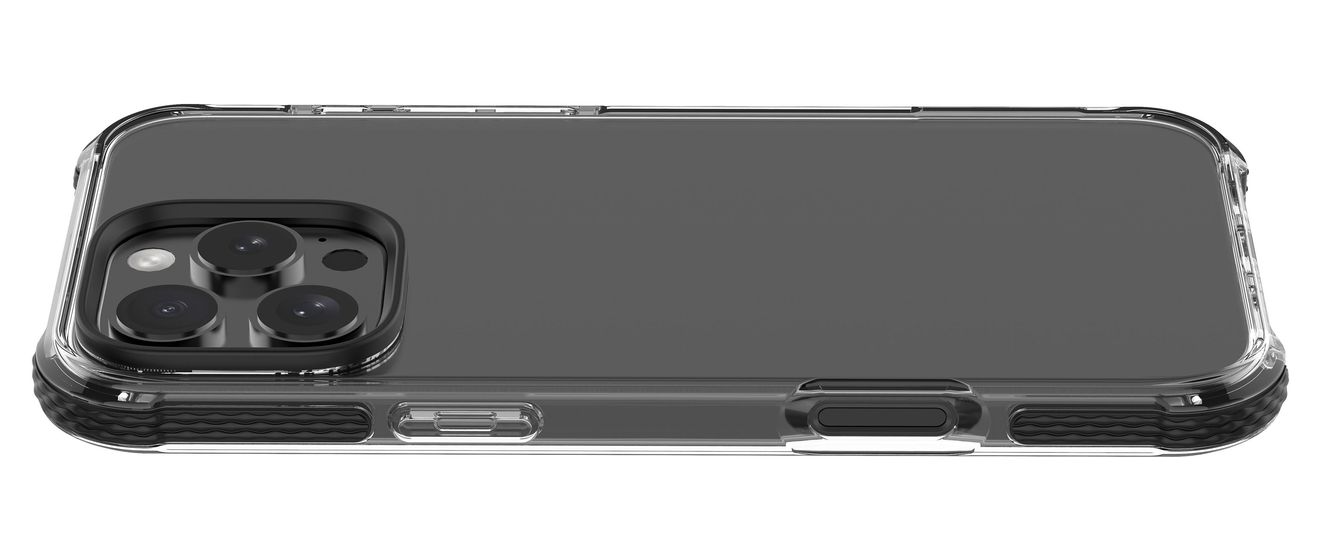 Tetra Force Strong Guard Cover für Apple iPhone 16 Pro Max  (Schwarz) 
