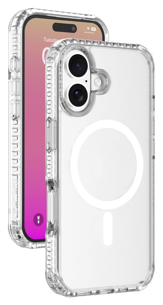 Ultra Strong Mag Cover für Apple iPhone 17  (Transparent) 