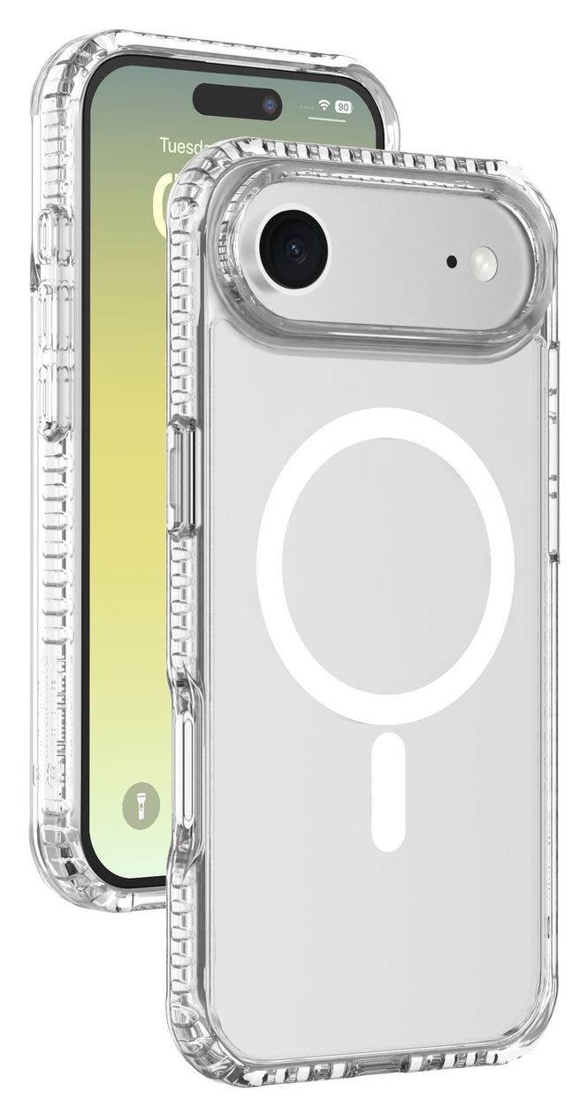 Ultra Strong Mag Cover für Apple iPhone 17 Air  (Transparent) 