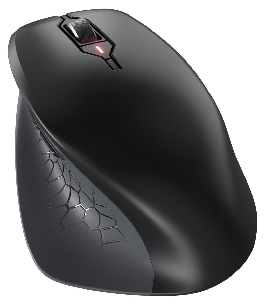 JW-8550 4000 DPI Universal Maus Optisch  (Schwarz, Grau) 