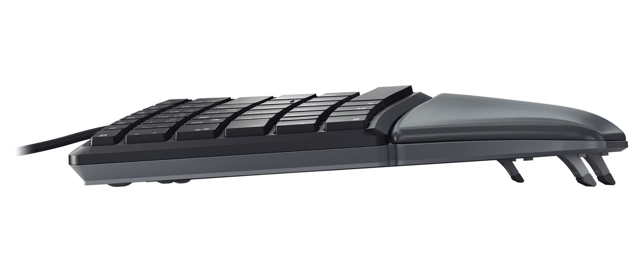 KC4500 Ergo Universal Tastatur USB  (Schwarz) 