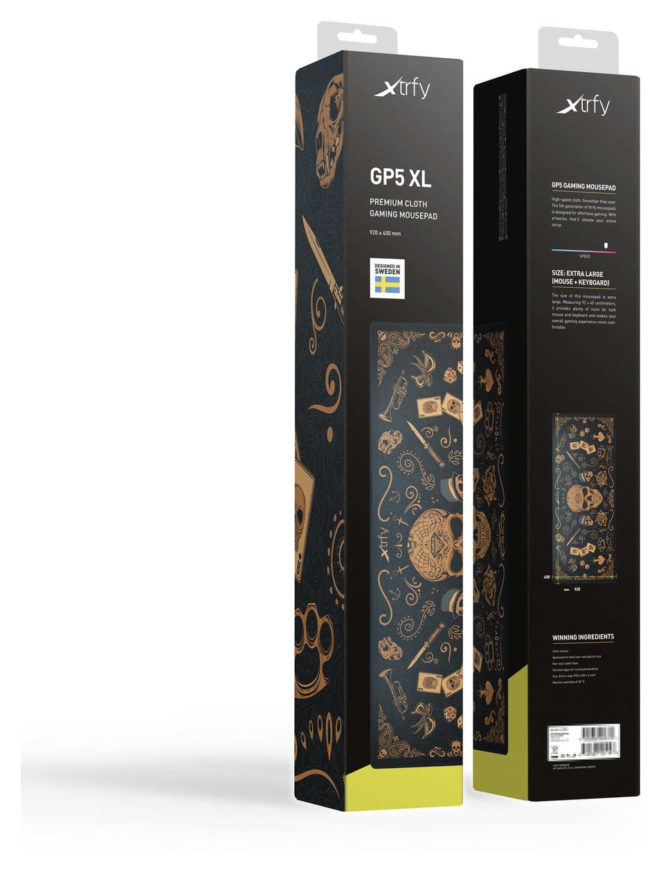 GP5 Calavera XL Mauspad  (Mehrfarbig) 