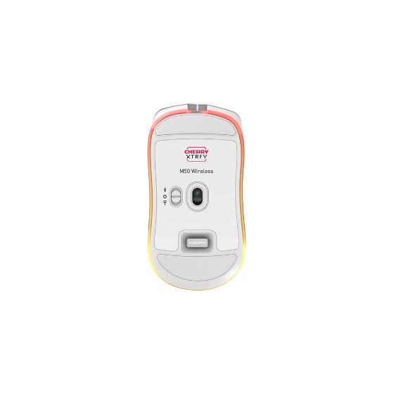 M50 Wireless 12000 DPI Gaming Maus Optisch  (Weiß) 