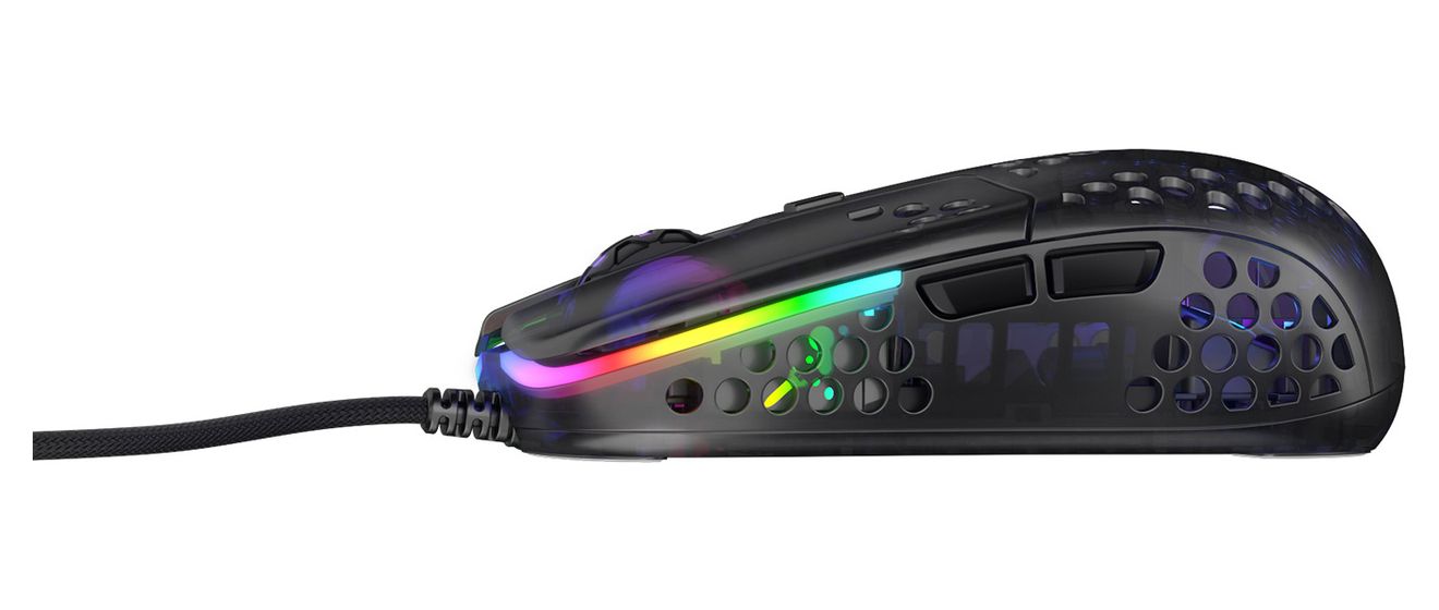 MZ1 RGB 16000 DPI Gaming Maus Optisch  (Schwarz) 