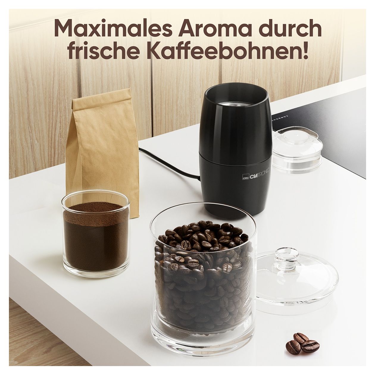 KSW3806 Kaffeemühle für 60 g 150 W  (Schwarz) 