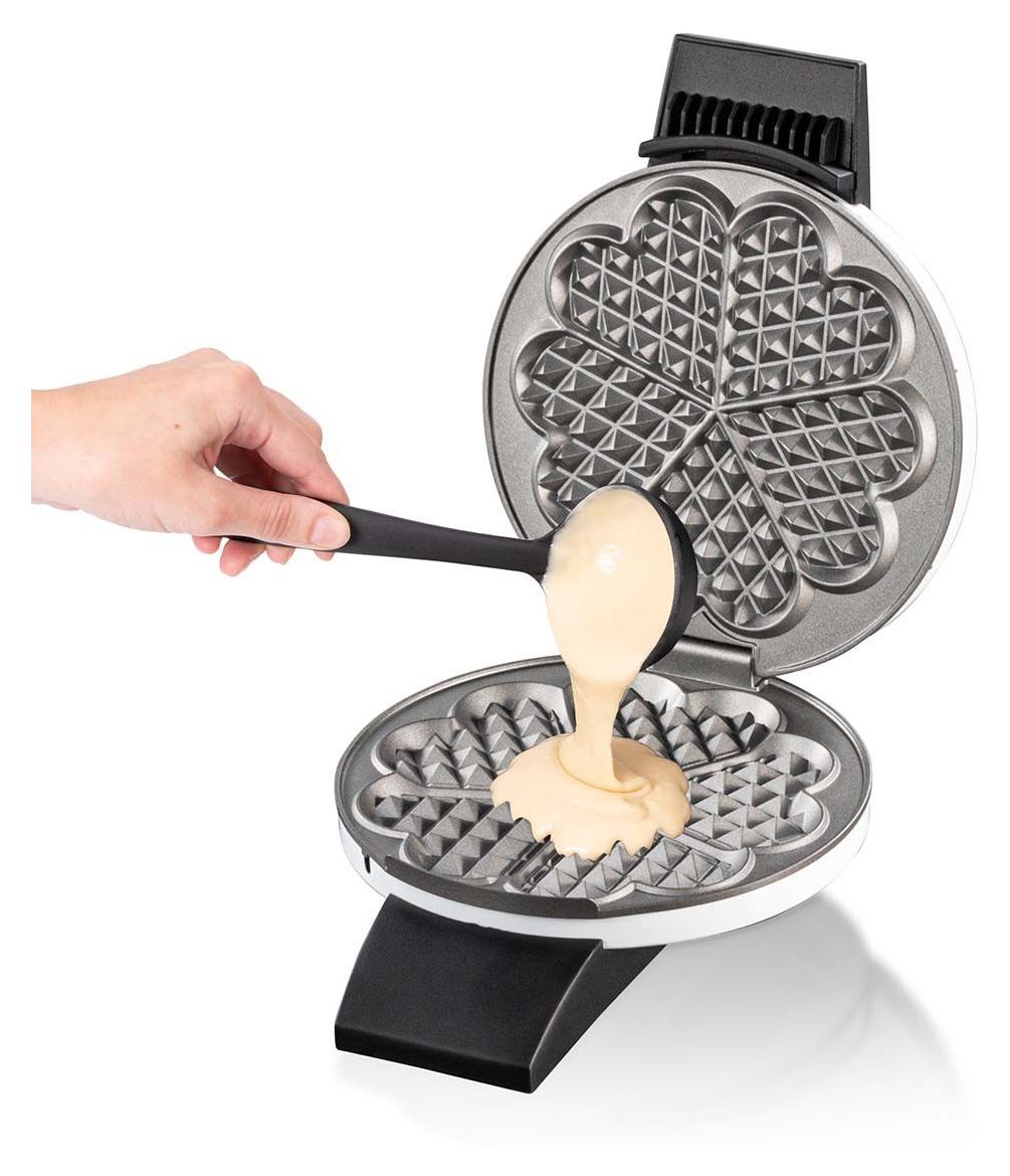 1621 Waffeleisen Herz (Form) für 5 Waffel(n) 930 W 