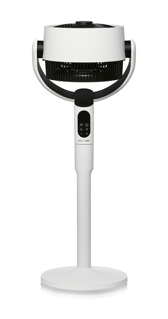 FA2001 Ventilator Stand 23 dB  (Schwarz, Weiß) 