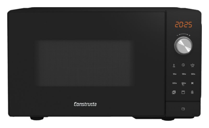CP1G91255 Standgeräte Solo 800 W Größe: klein 5 Stufen Grill  (Schwarz, Edelstahl) 