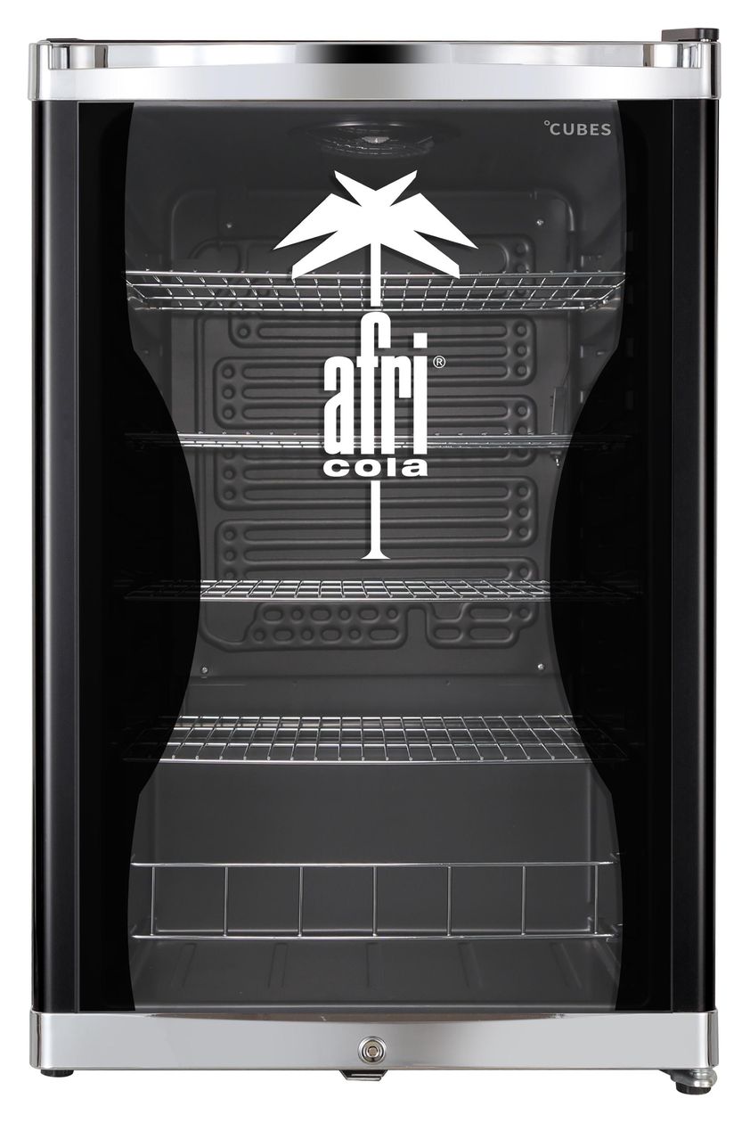 HighCube Afri Cola HC150E 115 l Tischkühlschrank EEK: E 81 kWh Jahr  (Schwarz) 
