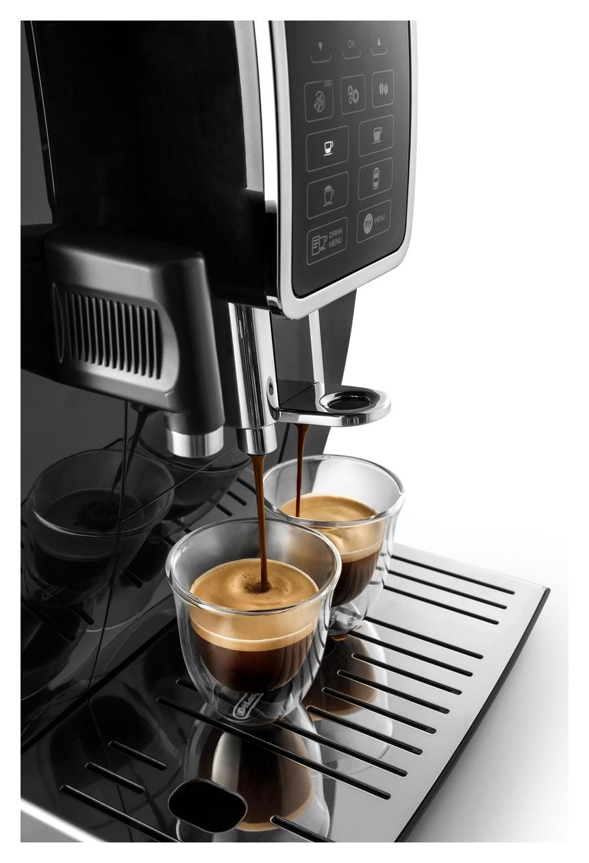 Dinamica ECAM356.57.B Kaffeevollautomat 15 bar 300 g AutoClean  (Schwarz) 