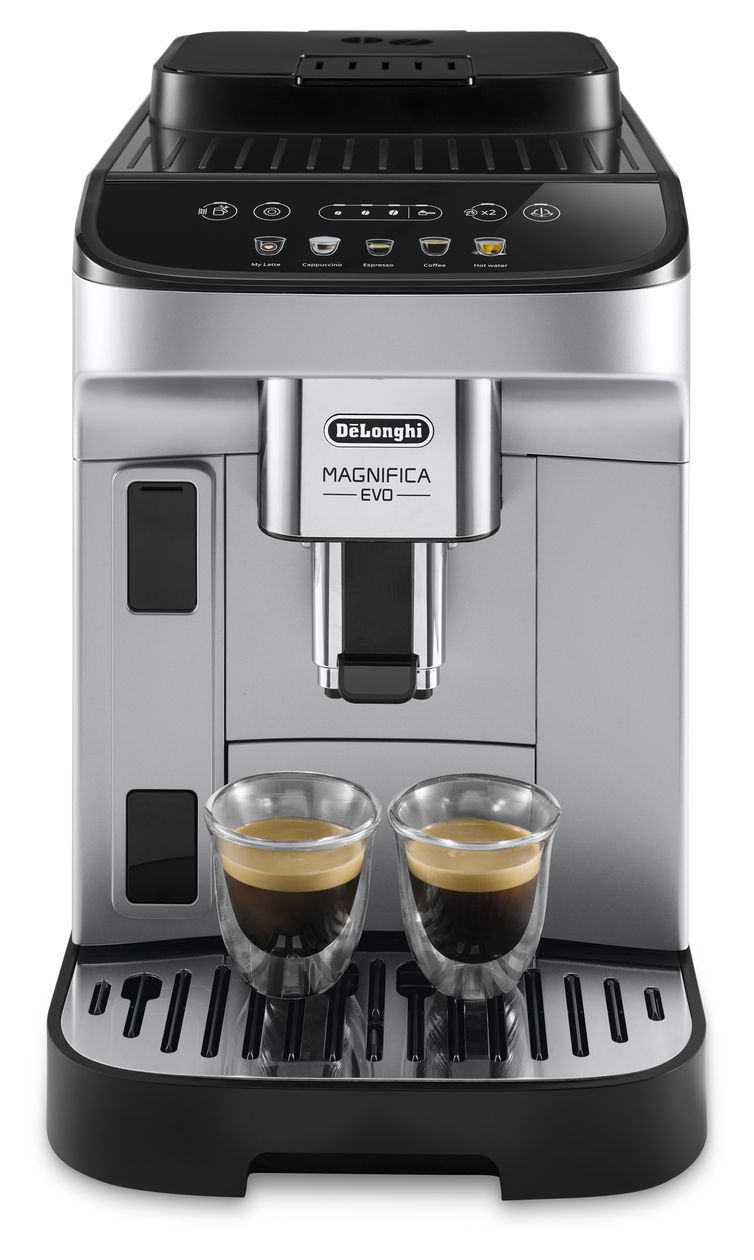 Magnifica Evo ECAM290.61.SB Kaffeevollautomat 15 bar 1,8 l 250 g  (Schwarz, Silber) 
