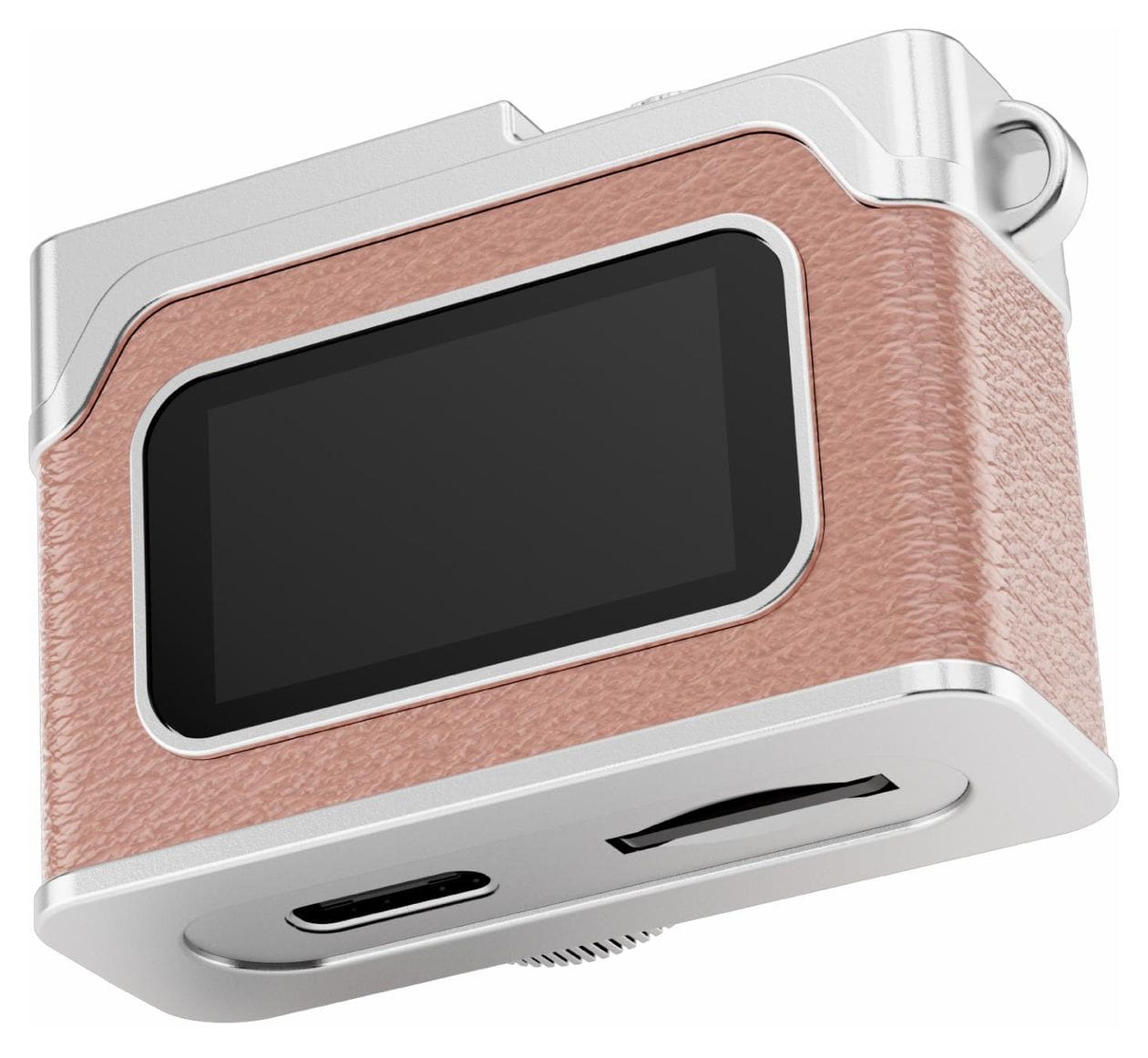 DMC-1203  Kompaktkamera  (Silber/Pink) 