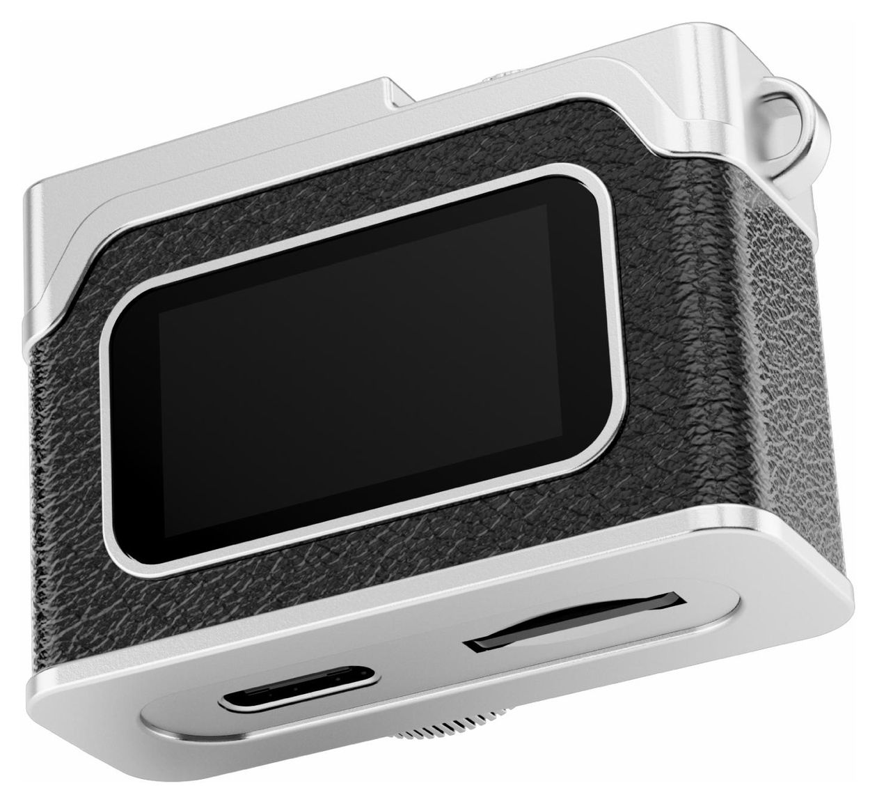 DMC-1203B  Kompaktkamera  (Schwarz, Silber) 