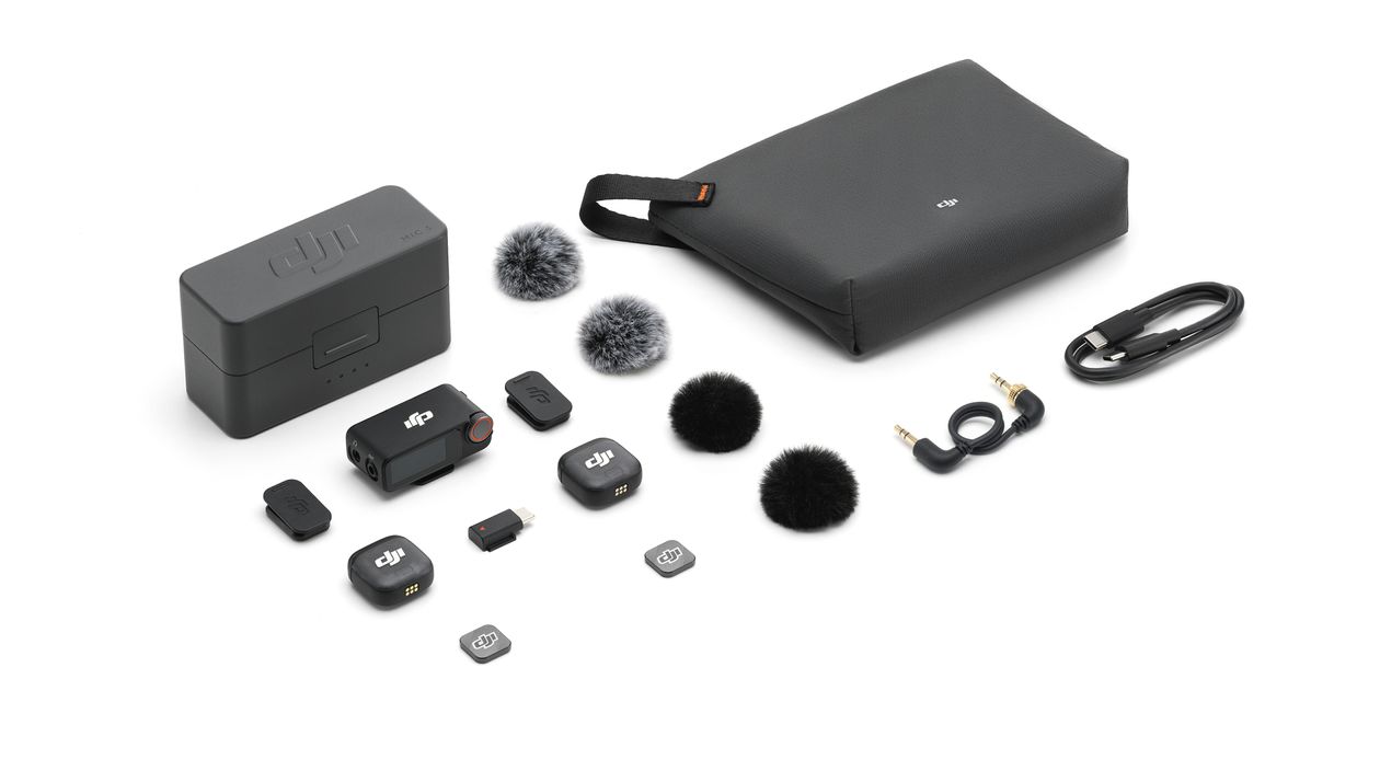 Mic 3 (2TX+1 RX+Charging Case)  (Schwarz) 