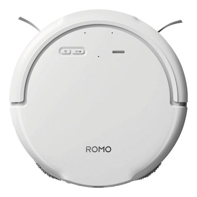 Romo S Saugroboter nass/trocken 180 min Akku 25000 Pascal Leistung  (Weiß) 