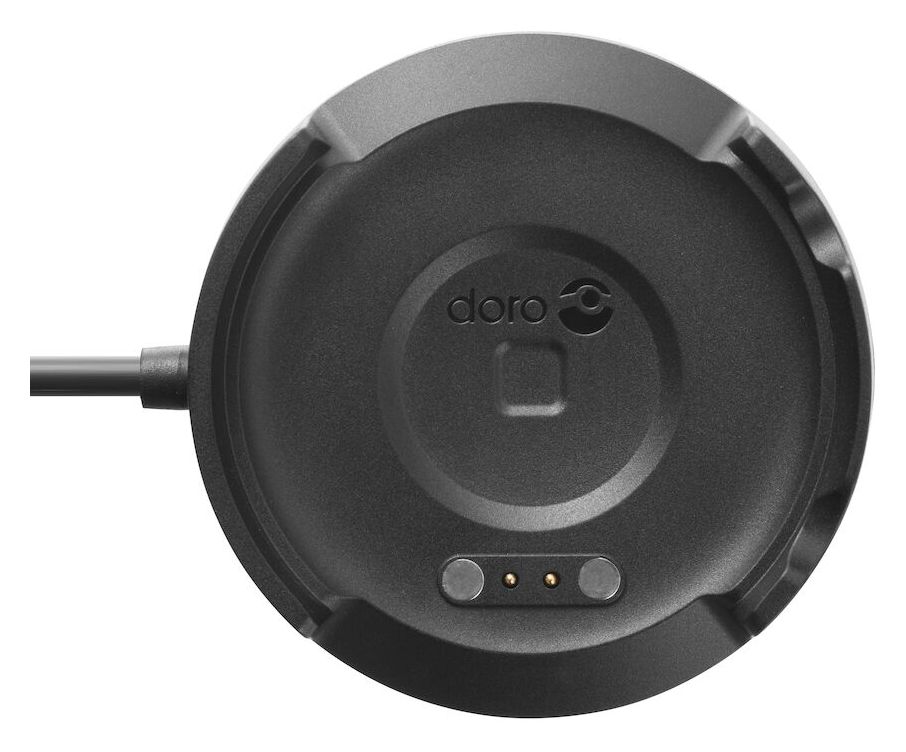 380600 Watch Digital 44 mm Smartwatch Rund IP68  (Schwarz) 