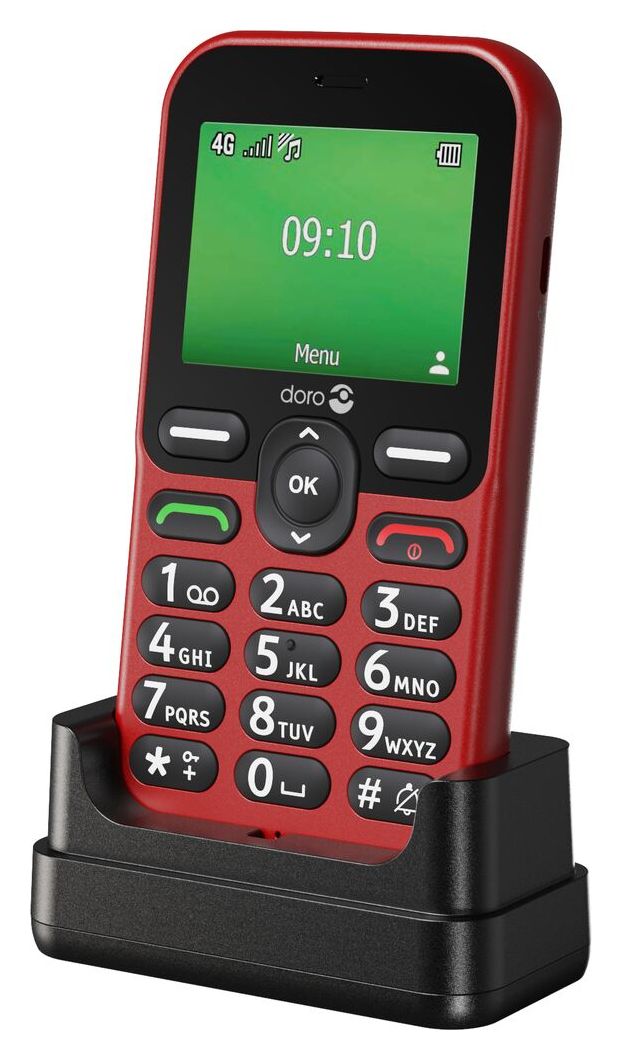 Leva E10 4G Smartphone 6,1 cm (2.4 Zoll 1 GHz 0,3 MP Single SIM  (Rot) 