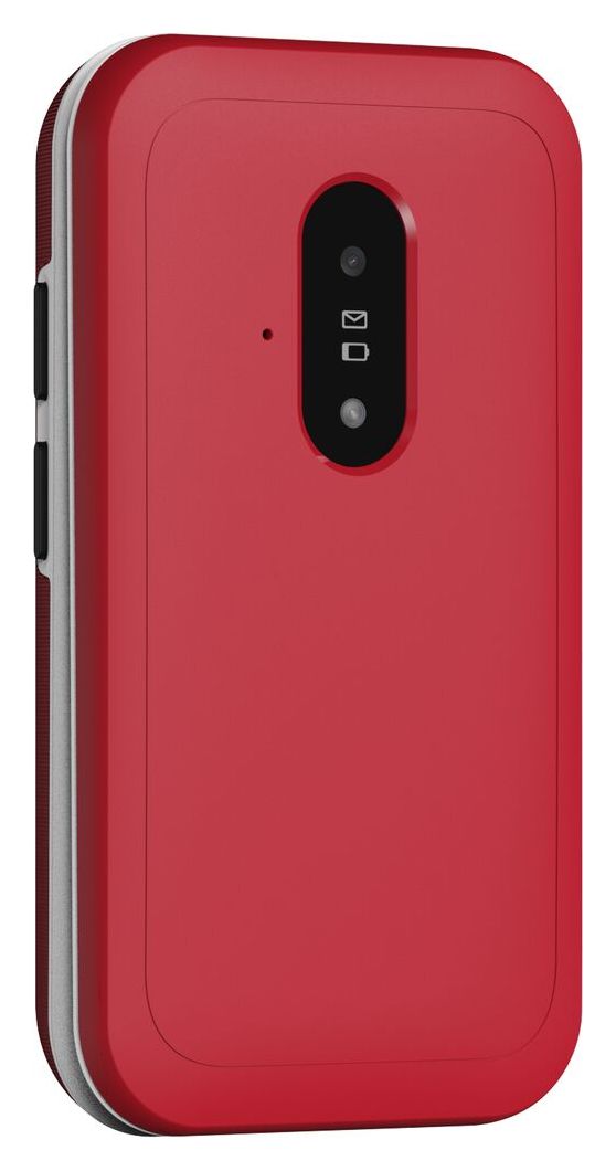 Leva E22 4G Smartphone 7,11 cm (2.8 Zoll) 0,3 MP Single SIM  (Rot, Weiß) 