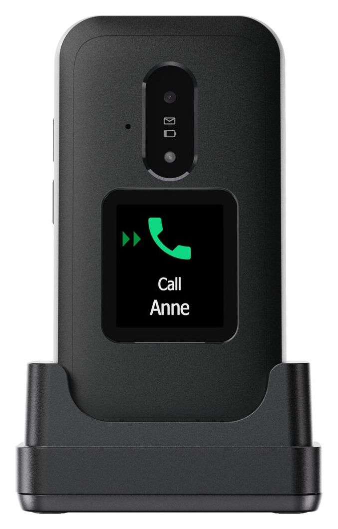 Leva E30 4G Smartphone 7,11 cm (2.8 Zoll) 0,3 MP Single SIM  (Schwarz, Weiß) 