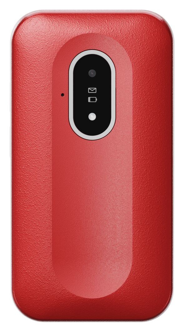 Leva L20 4G Smartphone 7,11 cm (2.8 Zoll) 2 MP Single SIM  (Rot, Weiß) 