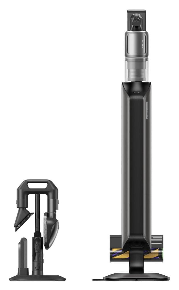 Z40 Station Handstaubsauger Beutellos bis 90 min Laufzeit 29,6 V HEPA  (Schwarz, Grau) 