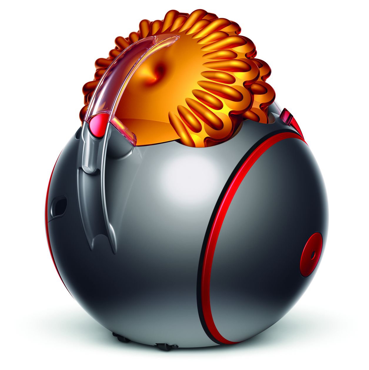 Cinetic Big Ball Multi Floor 2 Bodenstaubsauger Beutellos 700 W  (Grau, Gelb) 
