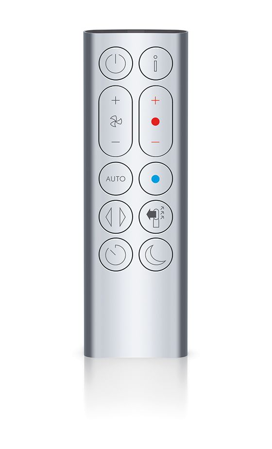 HP04 Pure Hot + Cool Turm-Luftreiniger  (Silber, Weiß) 