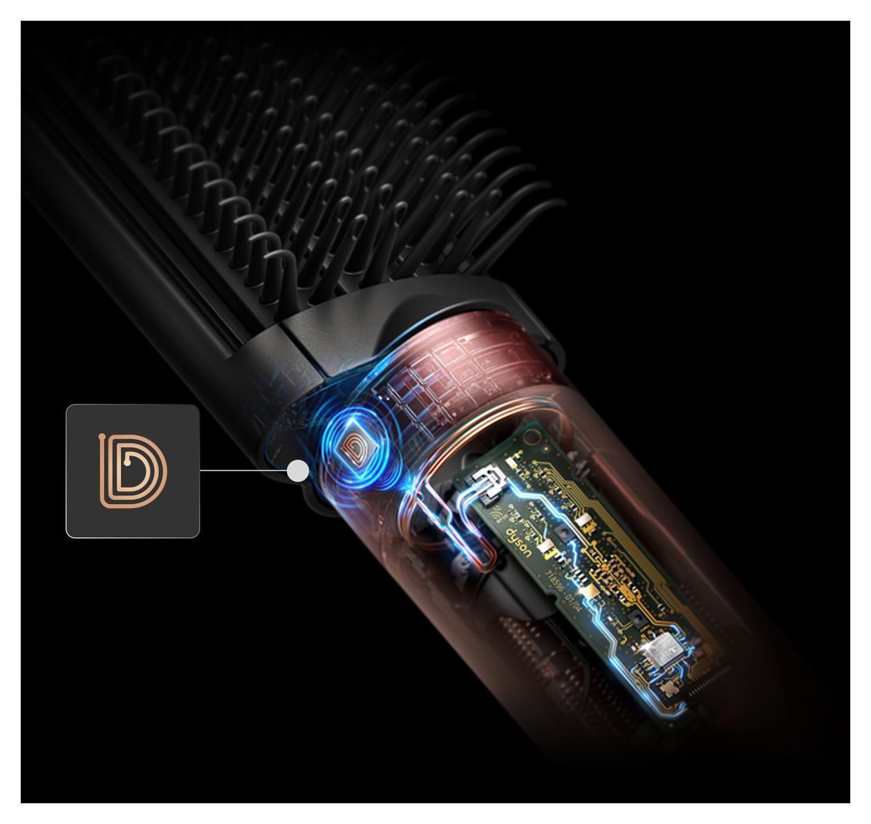 HS09 Airwrap Co-anda 2x Straight + Wavy Multistyler 1700 W  (Kupfer/Pflaume) 