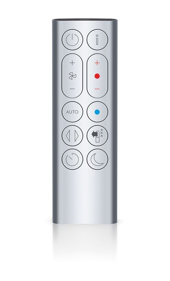 HP04 Pure Hot + Cool Turm-Luftreiniger  (Silber, Weiß) 