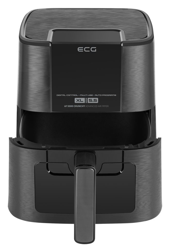 AF5500 Crunchy Heißluftfritteuse 5,5 l 1350 W  (Schwarz) 