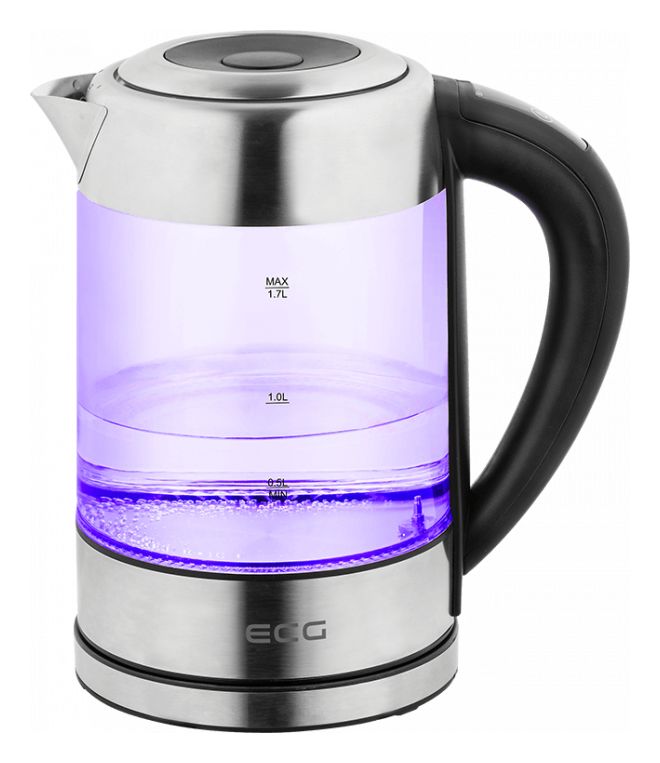 RK1777 1,7 l Wasserkocher 2200 W  (Schwarz, Edelstahl) 